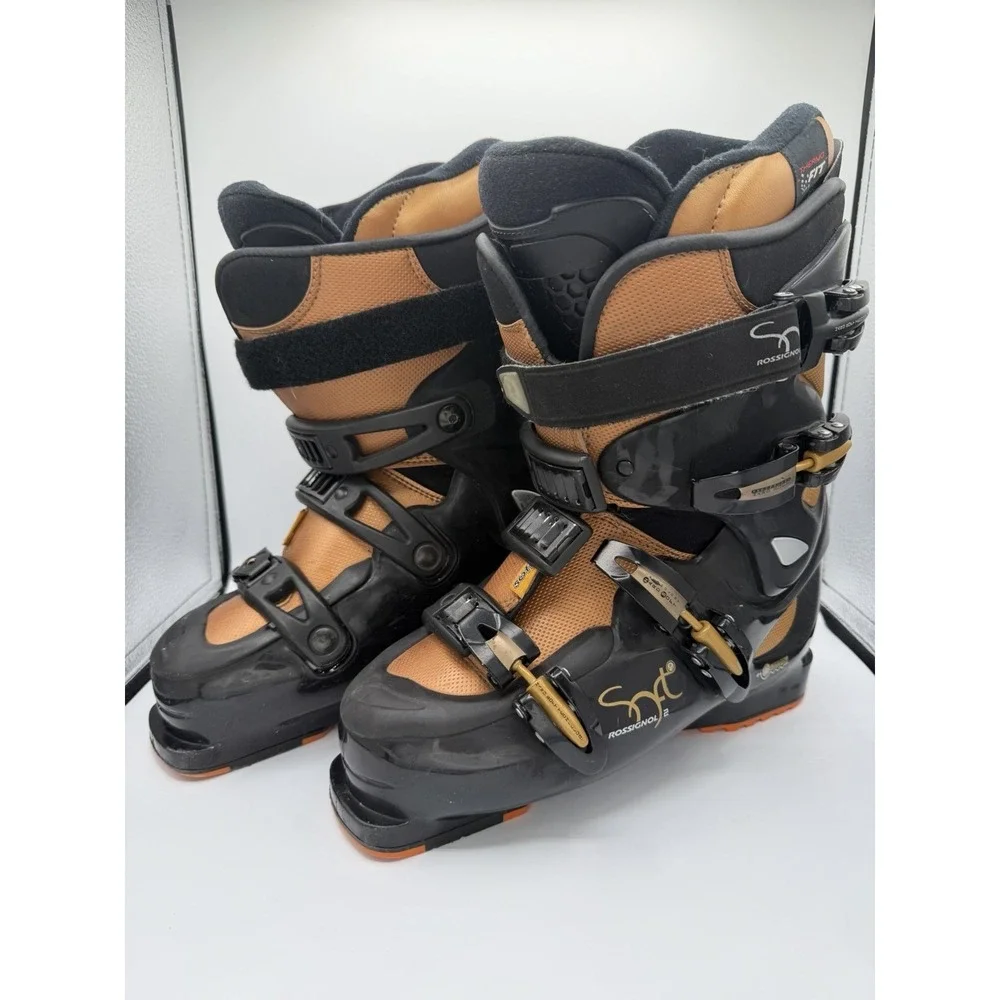 Rossignol Soft 2 Cockpit Womens Alpine Downhill Ski Boots size 26.5 $520 Retail